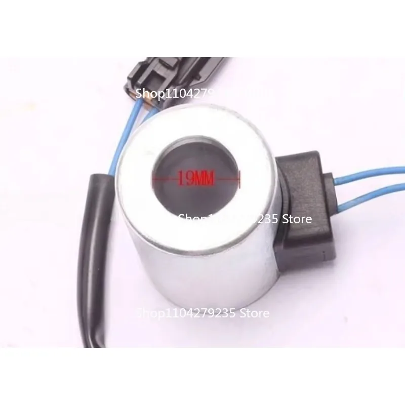 مناسبة لملحقات الحفارة XCMG 75 المكونات الصغيرة الملف اللولبي صمام لفائف الأساسية سريع/بطيء والعتاد السفر الطيار قفل أمان لفائف #6