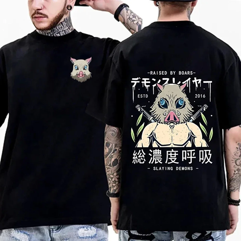 Fashion Men's T-Shirt Print T-Shirt Funny Shirt Gym Beast Oversize Casual Short Sleeve Pure Cotton T-Shirt For Men Tops image 2