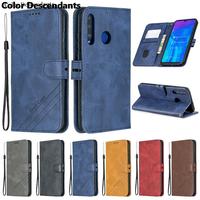 Flip Leather Case for Huawei P30 Lite P40 Pro P40 Lite E Y5 Y6 Y7 P Smart 2019 2018 Honor 9A 9X 10i 20 Pro Phone Cases NOVA6 SE