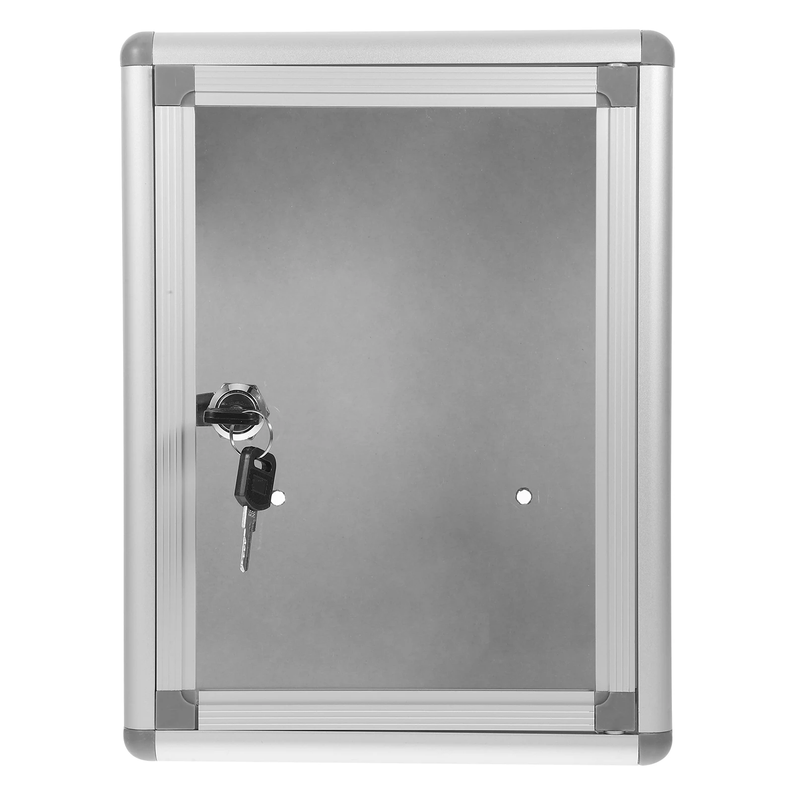 Aluminum Alloy Box Suggestion Case Mail Storage Large Suggestion Case Capacity Wall Mail Organizer Office School