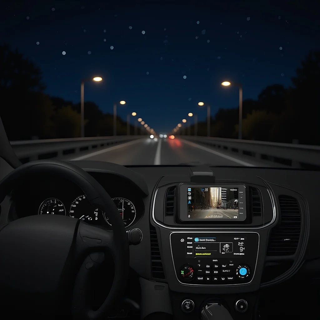 

Dash Cam Front & Rear View - Dual Lens 1080P Night Vision DVR with G-Sensor