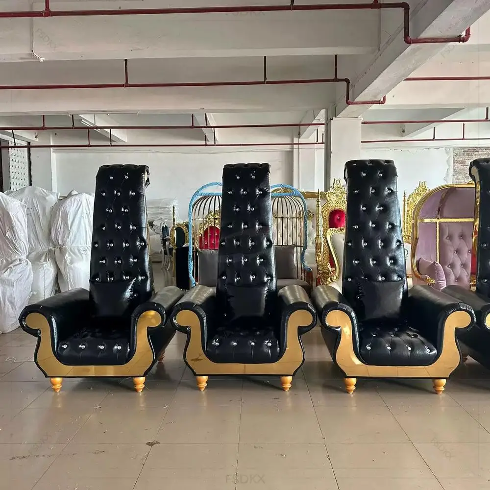 Wholesale Pedicure Chair Nail Salon SPA Furniture Manicure Luxury High Back Throne Chair