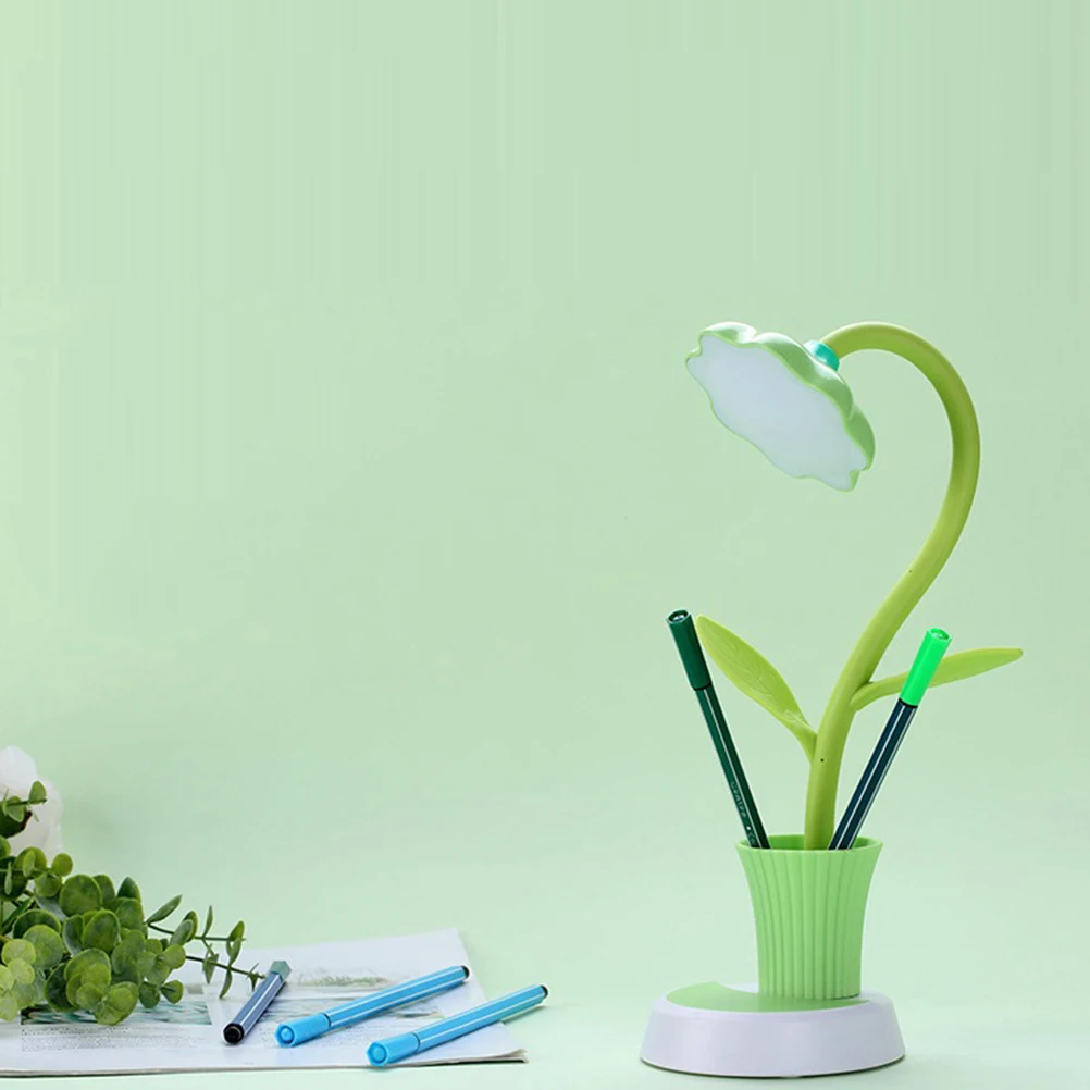 

Eye Protection Desk Lamp Charging Touch Night Light Student Cartoon USB Reading Table Lamps Durable Premium Material Flexible