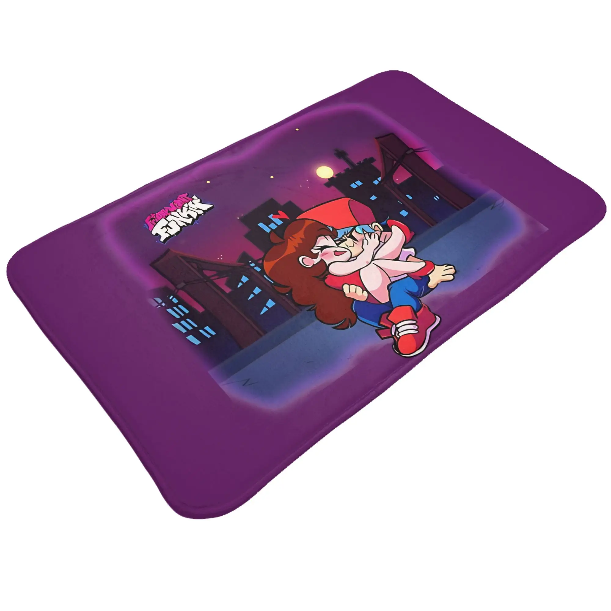 Music love and videogame Friday Night Funkin Decorations Bedroom Mat FNF Doormat Living Room Carpet Outdoor Rug Home Decor