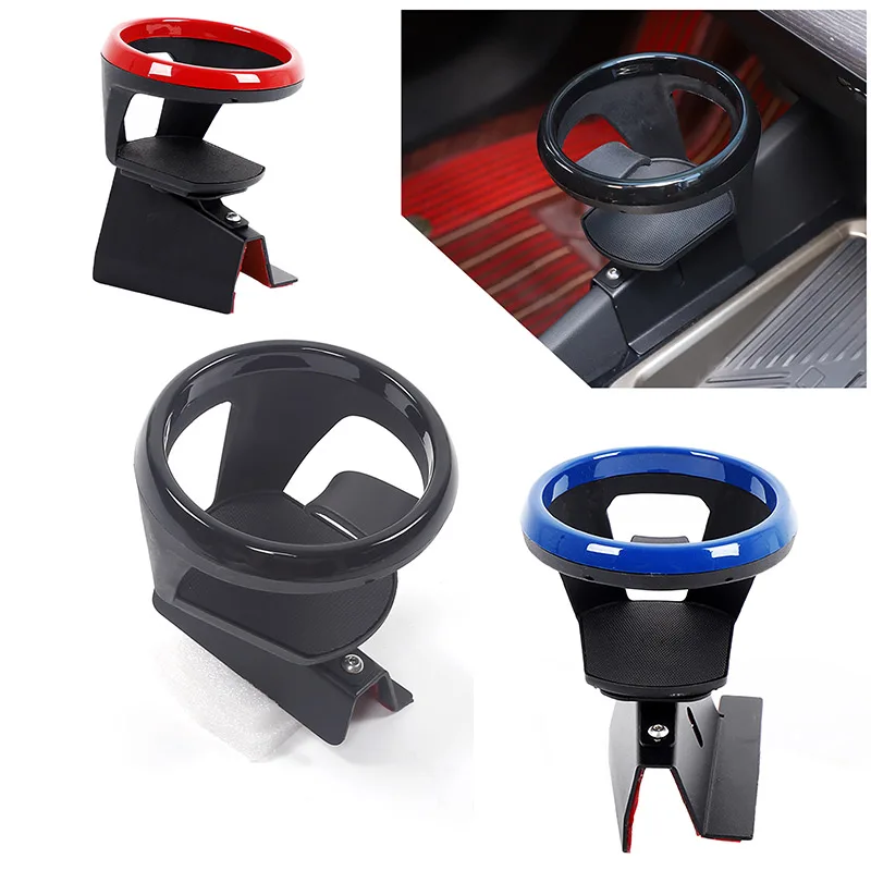 

Carbon Steel Black For BMW 5 Series G60 2024 2025 Car Center Console Water Cup Bracket Car Interior Accessories