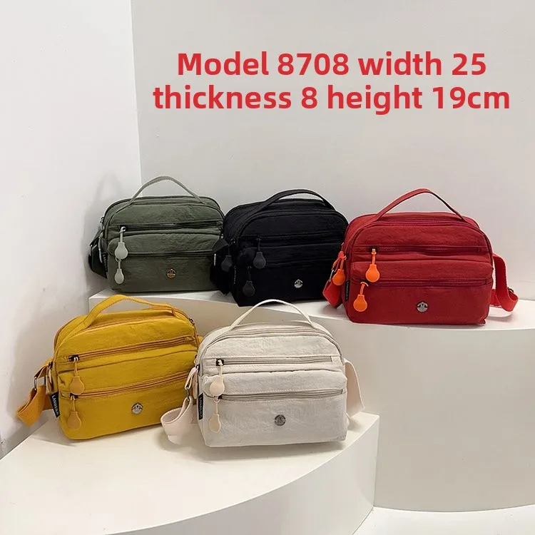 

Повседневная нейлоновая сумка через плечо на одно плечо, пригородная сумка, модная маленькая сумка, универсальная легкая вес, новинка 2025 года, Sle