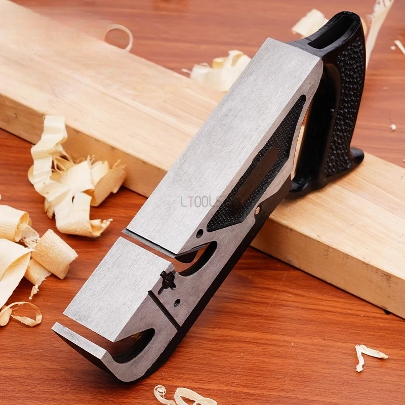 Raboteuse à rainure européenne réglable pour le travail du bois, fer de bureau, rainurage de blaireau, rabotage et coupe de bord, raboteuse plate manuelle