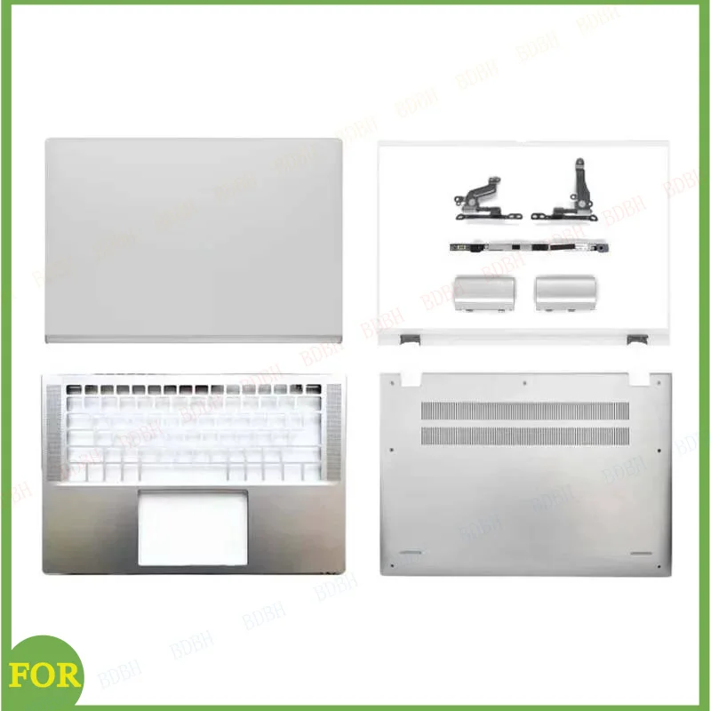 

Совершенно новая оригинальная задняя крышка ЖК-дисплея, передняя панель, крышка шарниров для подставки под запястья, подходящие для ноутбуков серии Inspiron 7400 7401.