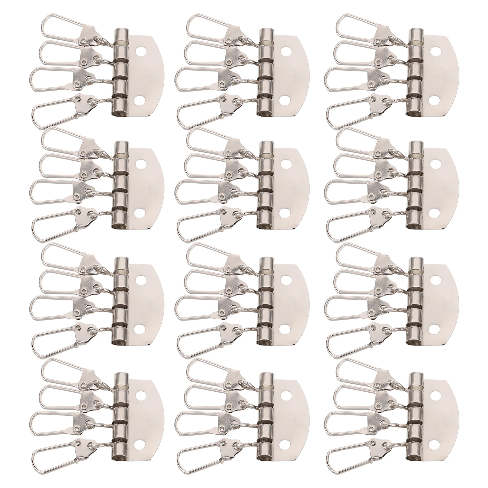 

20Pcs Retro Zinc Alloy Keychain Clip Durable Organizer for Home Office Car Bag Making Hardware Accessories Key Chain Clip