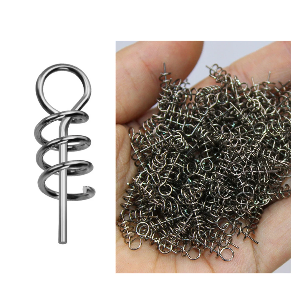 

Lure Baits Crank Hook Spring Lock Pin Fishing Pin Fishing Screw Pin