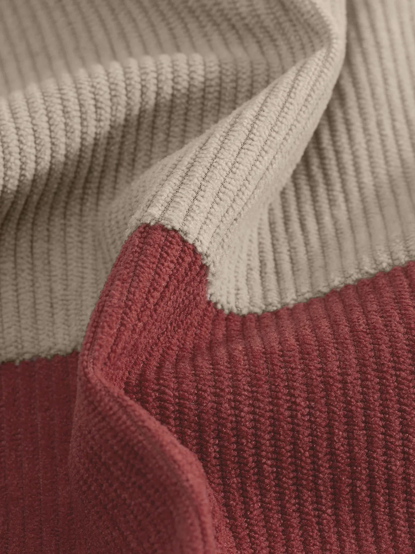 2026-Spring-Autumn-European-Men-Color-Block-Stand-Collar-Corduroy-Hoodie-Loose-Fit-Long-Sleeve-Pullover-Daily-Street-Outdoor-Spo