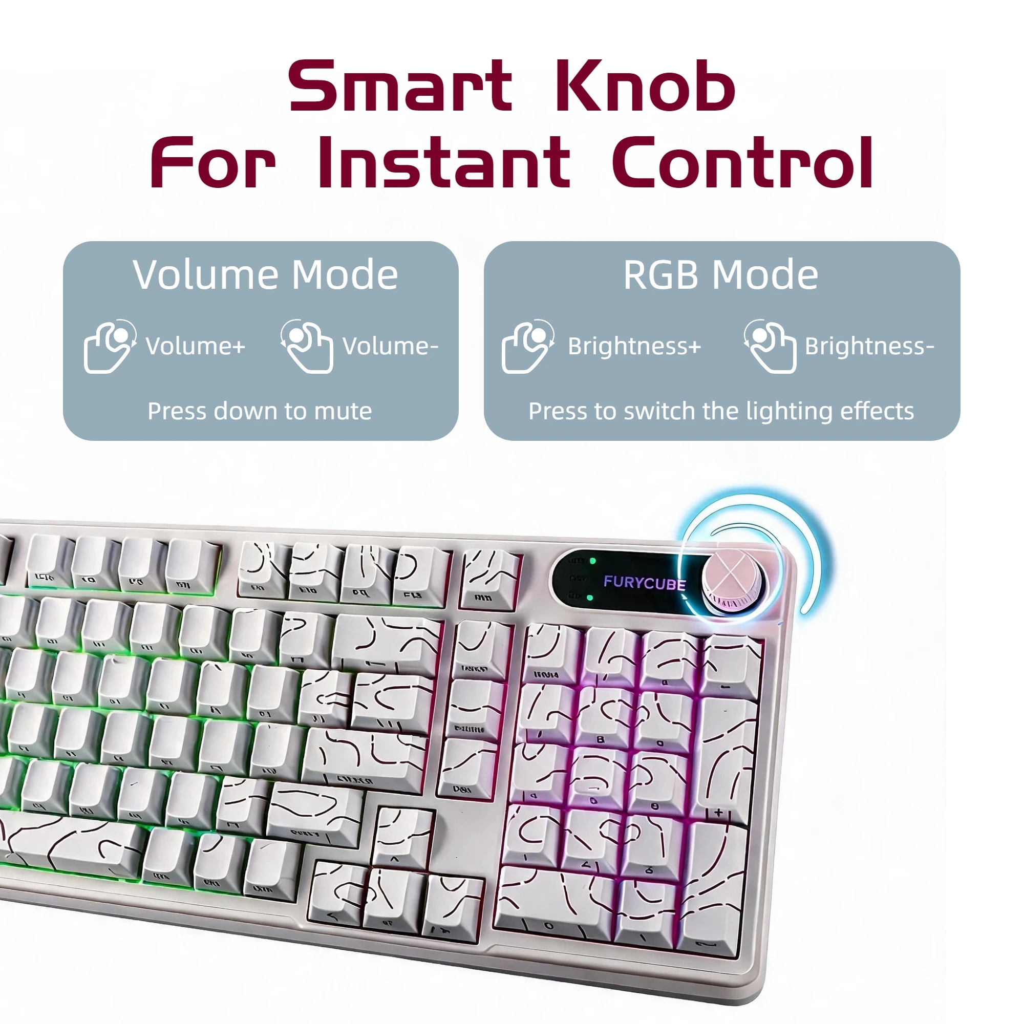 IP98 คีย์บอร์ดไร้สาย RGB แบบ 3 - Gaming Keyboard Ip98 บทวิจารณ์และราคา