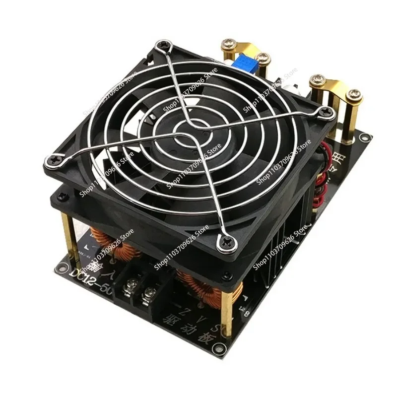 Low-Voltage High-Frequency Induction Heating Machine, 1000W Induction Heating, Can Melt Iron, Copper, Aluminum, Etc.