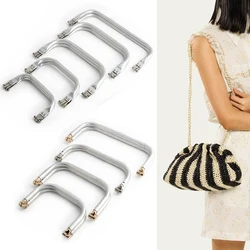 1PC Aluminum Kiss Lock Bag Frame Replacement Wallet Woven Bag Crossbody Bag Internal Handbag Tubular Frame