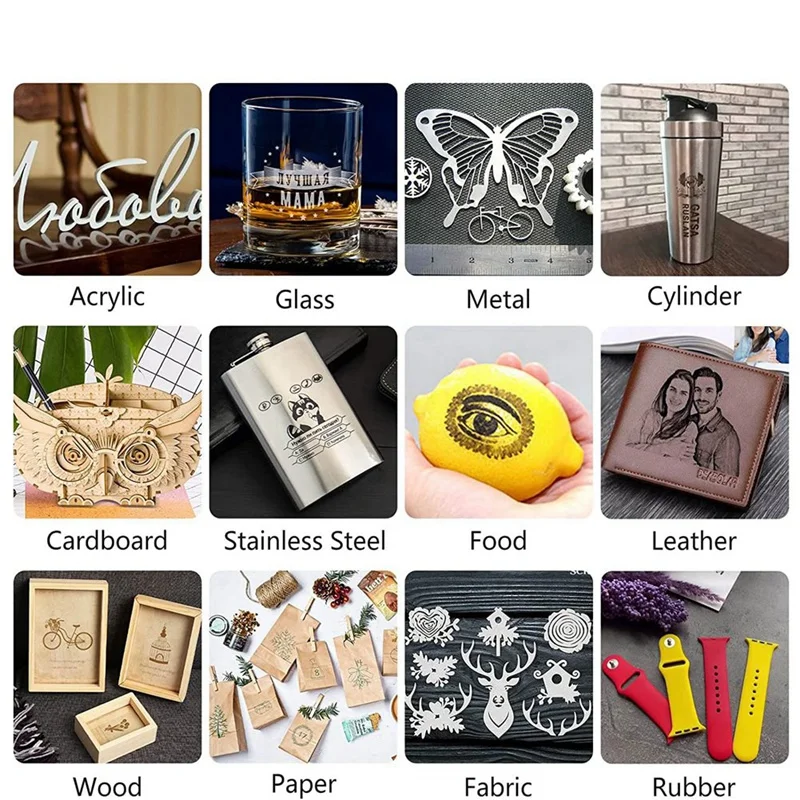 โมดูล40W พร้อมระบบช่วย450Nm เครื่องแกะสลักโมดูลหัว10W นำแสง30ลิตร/นาทีชุดช่วยอากาศสำหรับแกะสลัก CNC