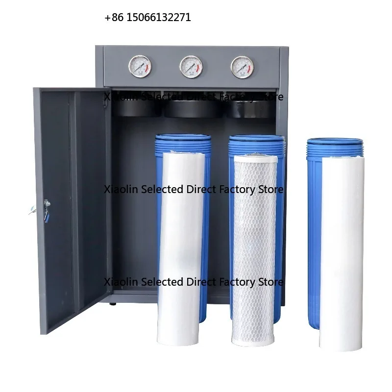 BEST-772 Proveedor Mayorista en Línea, Sistema de Filtro de Agua de 3 Etapas con Filtros Jumbo Big Blue de 20*4.5 Pulgadas con Marco