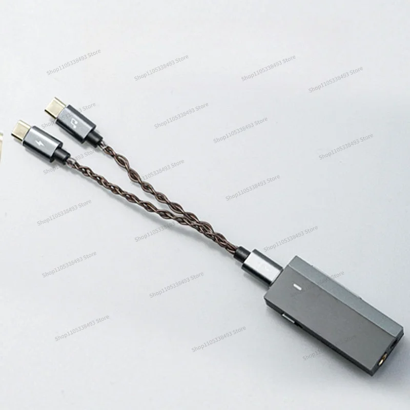 For Decode HiFi Small Tail One Point Two Upgrade Cable Audio Adapter Cable, Independent Power Supply Cable