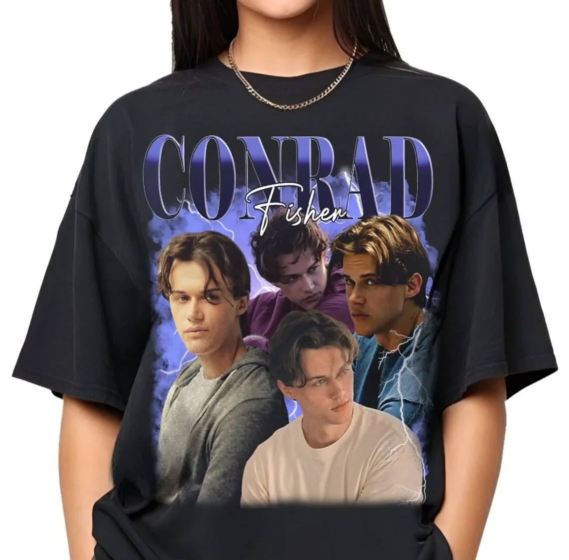 

Team Conrad Cousins Beach Bootleg Cotton Shirt The Summer I Turned Pretty Shirts Love Conrad Fisher Vintage Tee Movie Y2k Tops