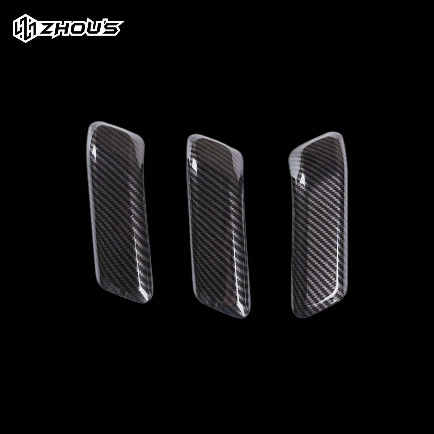 

Car Interior Accessories Protective Carbon Fiber Door Decorative Cover for New Defender L663