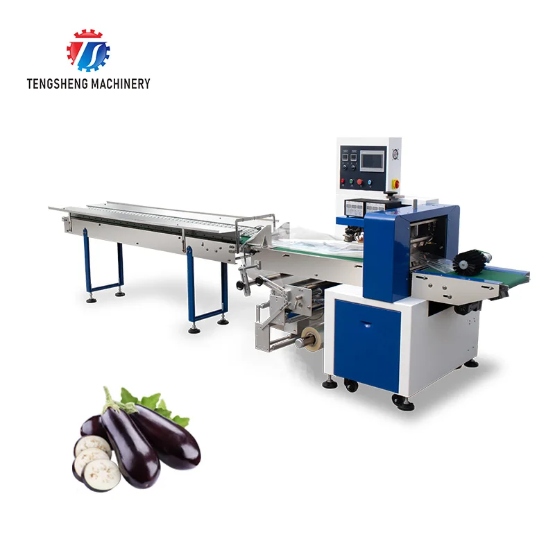 Automatic Sealing Vegetable Packing Machine Pillow Packing Machine Fruit And Vegetable Baling Machine