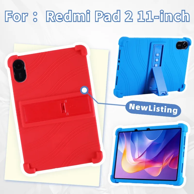 

Xiaomi Redmi Pad 2 2025 Special Armor Case for 11-inch Pad2 Model 25040RP0AG Drop Protection with Stand Shockproof Case