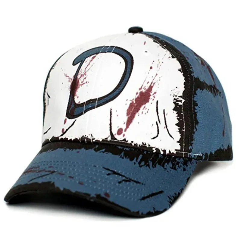 قبعة The Walking Dead Clementine التأثيرية أغطية الرأس قبعة للجنسين غطاء الرأس إكسسوارات تنكرية Propr,k'2.s;9,