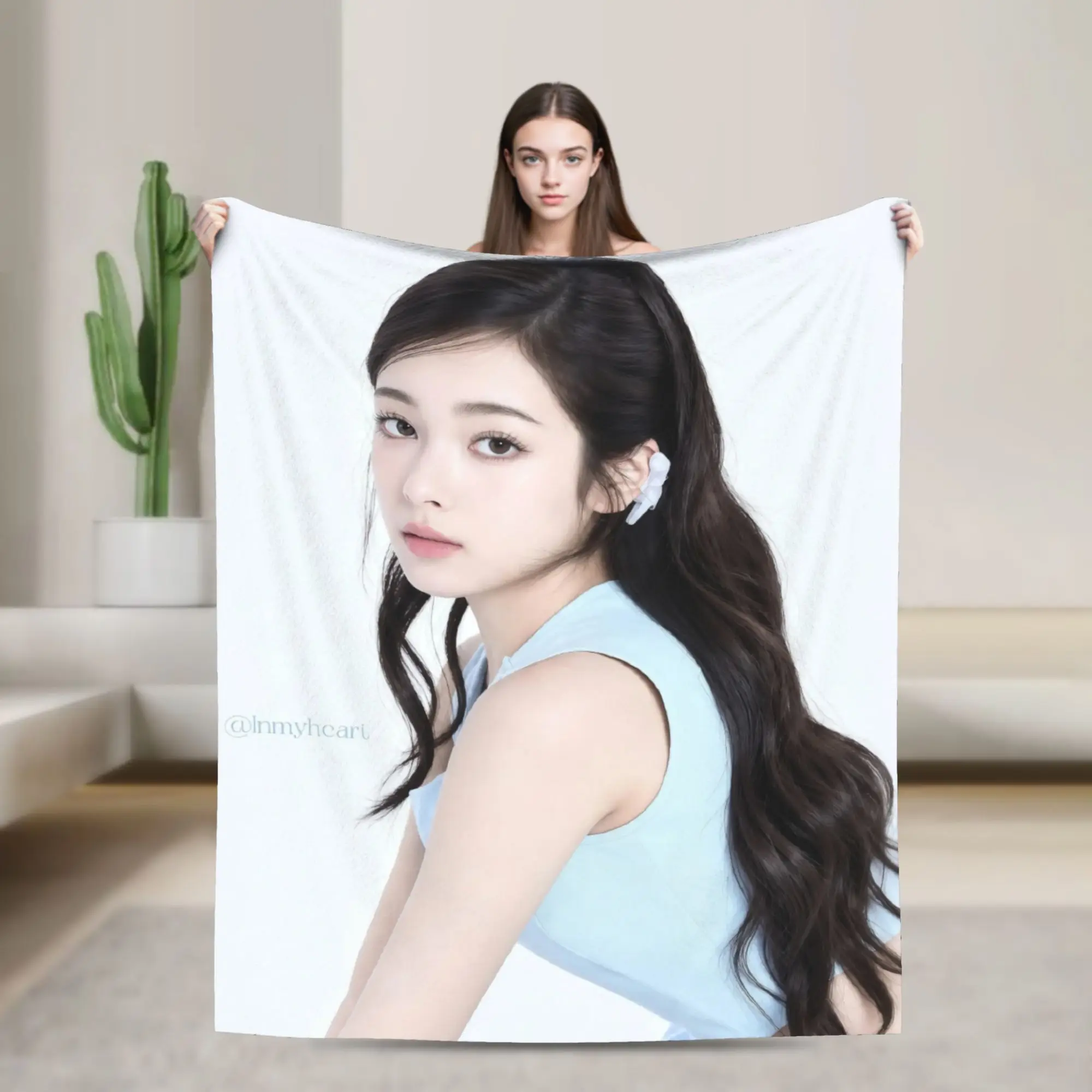 A2O LITE OA Aijing  Warm Blanket  Child Plush Throw Blanket Novelty Outdoor Flannel Bedspread Sofa Bed Cover