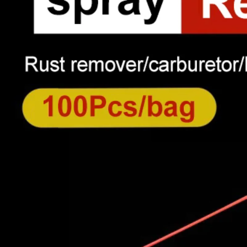 100Pcs Spray Can Extension Straw Replacement Accessories Rus