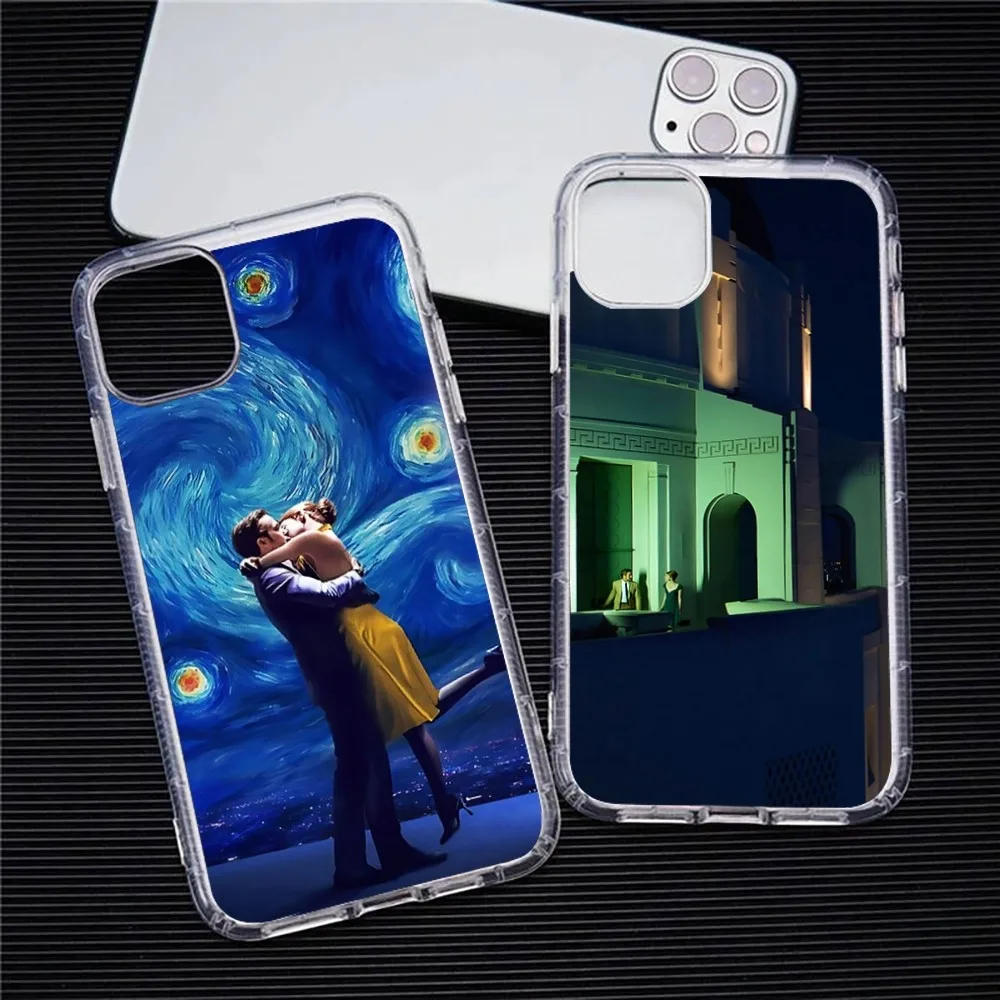 Movie L-LaLaLands Phone Case For Iphone 15 11 13 14 Pro Max 7 8 Plus X Xr Xs Max Se2020 12mini Transparent Cover