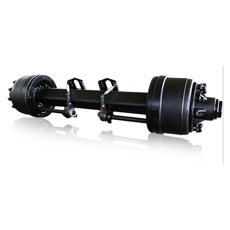 Hot New Product American Type axle for semi trailer Sizes can be customized 13 tons trailer axle