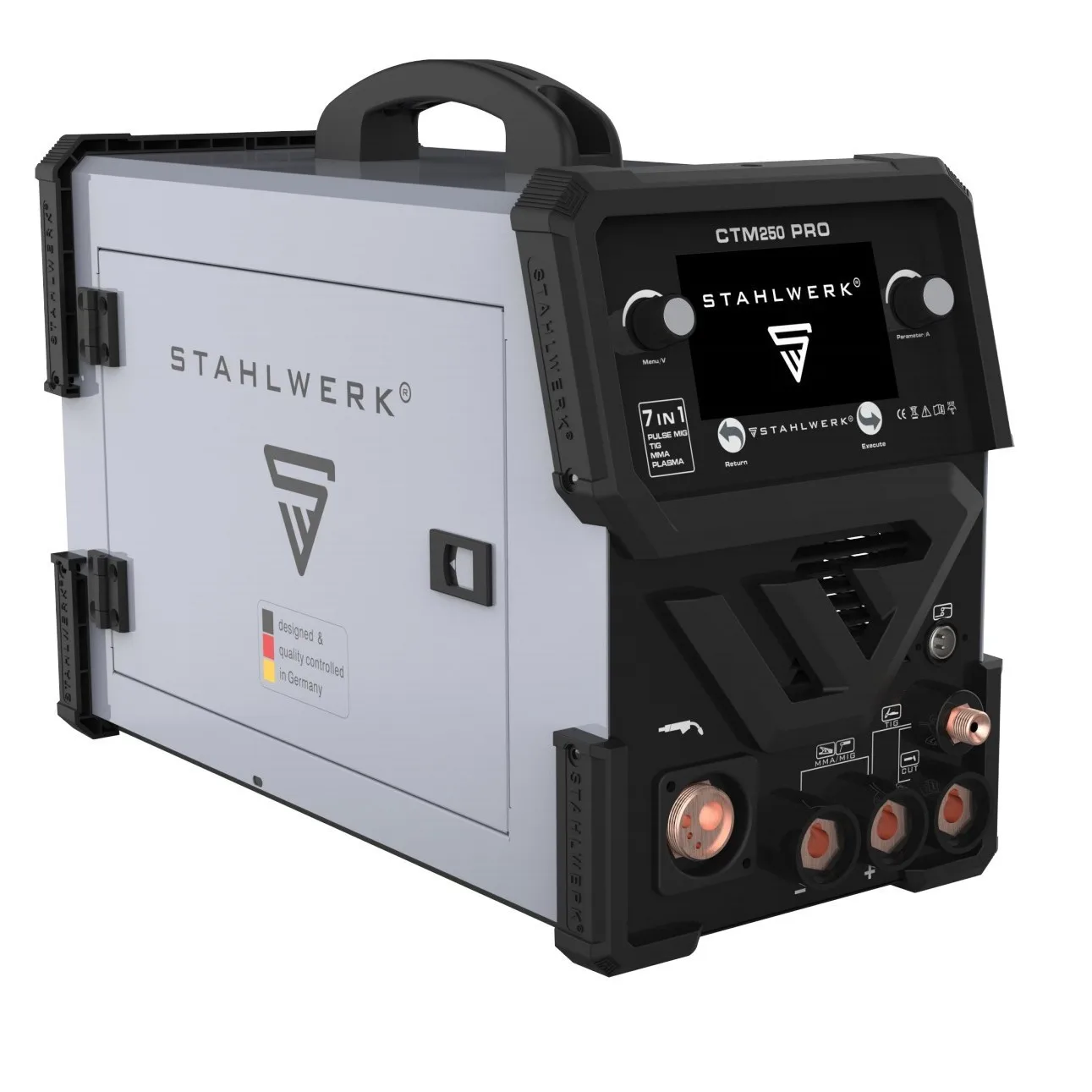 7-in-1 Multifunctional DC Welding Machine Aluminum Welding for Gas Shielded Weld & Metal Cut
