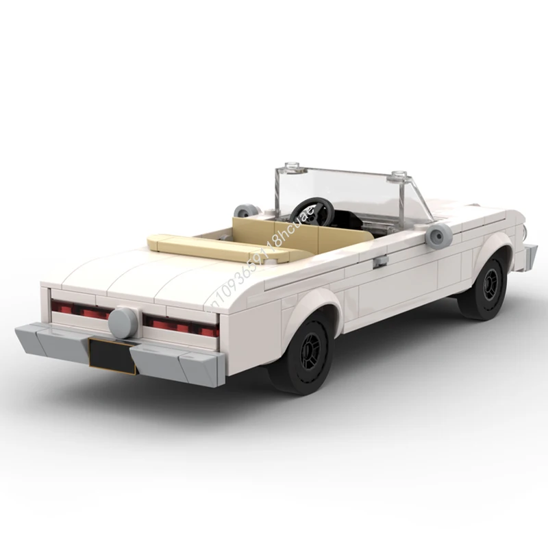 

221 шт. MOC 1965 Buick Skylark Convertible Le Magnifique City Champions Super Car Building Blocks Logical Think up