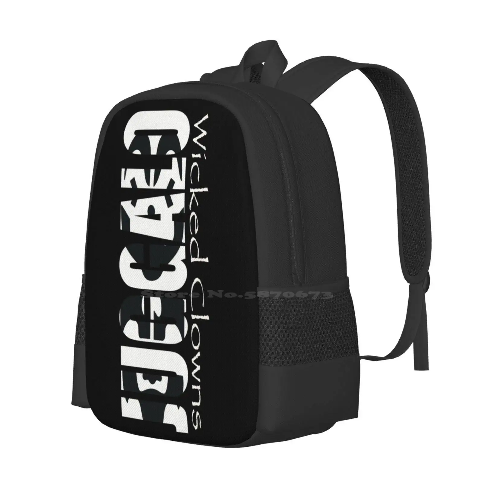 Wicked Clowns Hot Sale Schoolbag Backpack Fashion Bags Icp Twizted Abk Boondox Hatchet Juggalo Juggalet Clown Whoop Black White