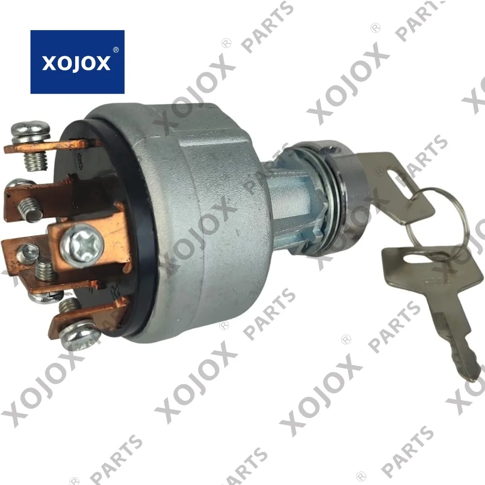 

XOJOX Ignition Starter Switch 1700100023 1700100052 1700100072 Compatible with Takeuchi Excavator TL130 TL150 TB125 TB228 TB235