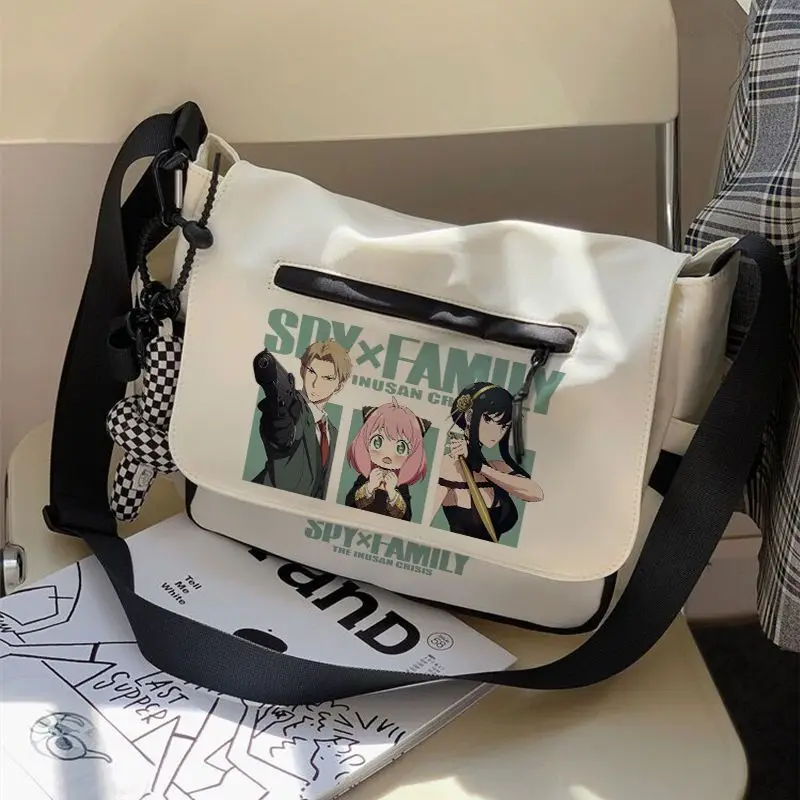 

Anime Spy X Family Single Shoulder Crossbody Bag Large Capacity Aniya Two-Dimensional Elementary Middle School Students Boys A