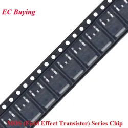 10pcs/lot N-channel MOS (Field Effect Transistor) IC Chip 15N10 30N06 40N06 50N06 TO-252 TO252 60V 100V 20A 25A 40A 50A