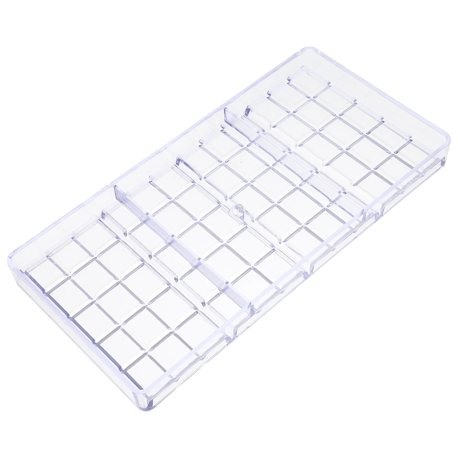 แม่พิมพ์ขนมพลาสติกช็อกโกแลตสำหรับอบขนม เครื่องมือทำช็อกโกแลต DIY แม่พิมพ์ใสแบบหลายช่องสำหรับใช้ในครอบครัวและมืออาชีพ