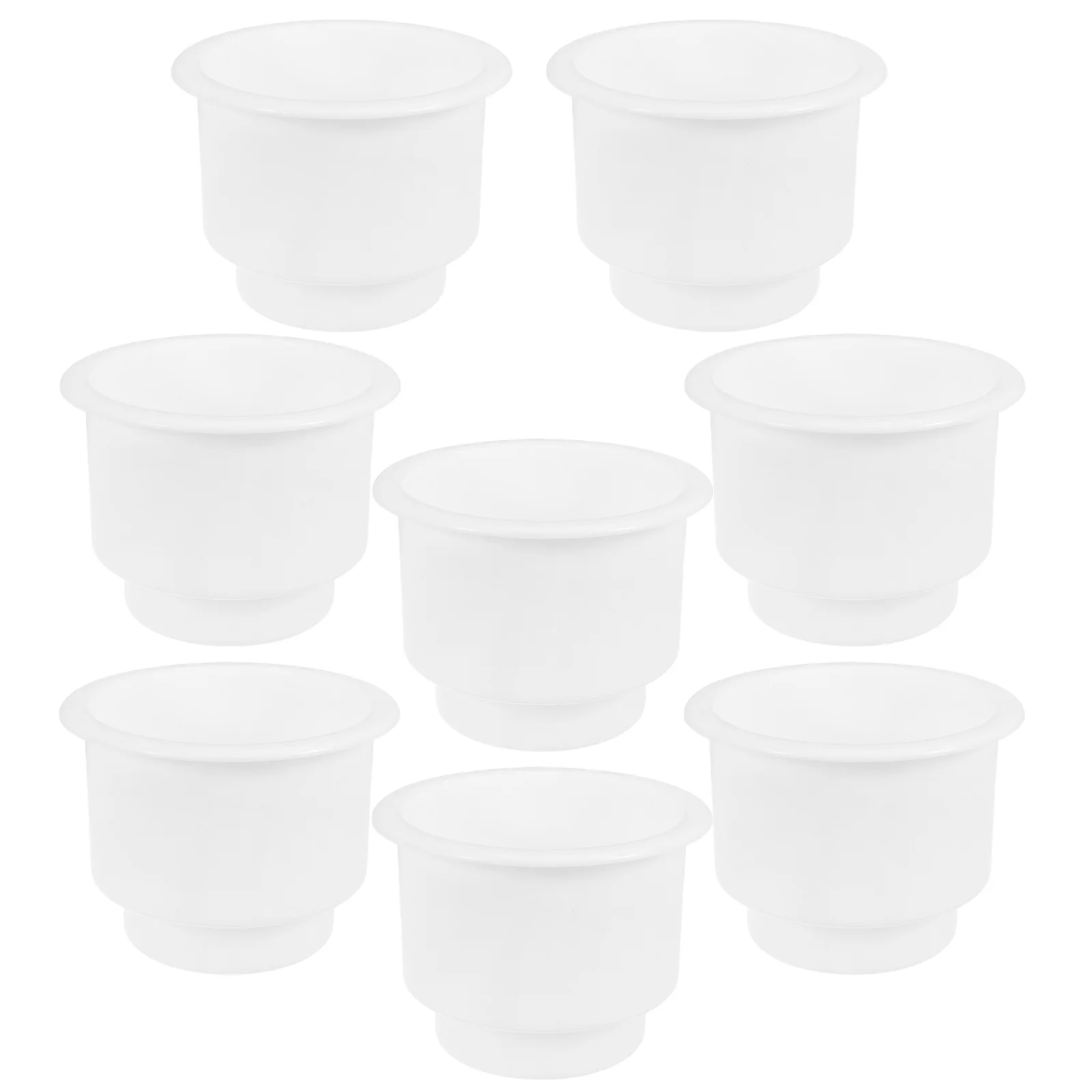

8Pcs Marine Boat Cup Holders Plastic Leakproof Waterproof Drink Holders for Rv Kayaking Fishing Outdoor Use Kayak Organizer