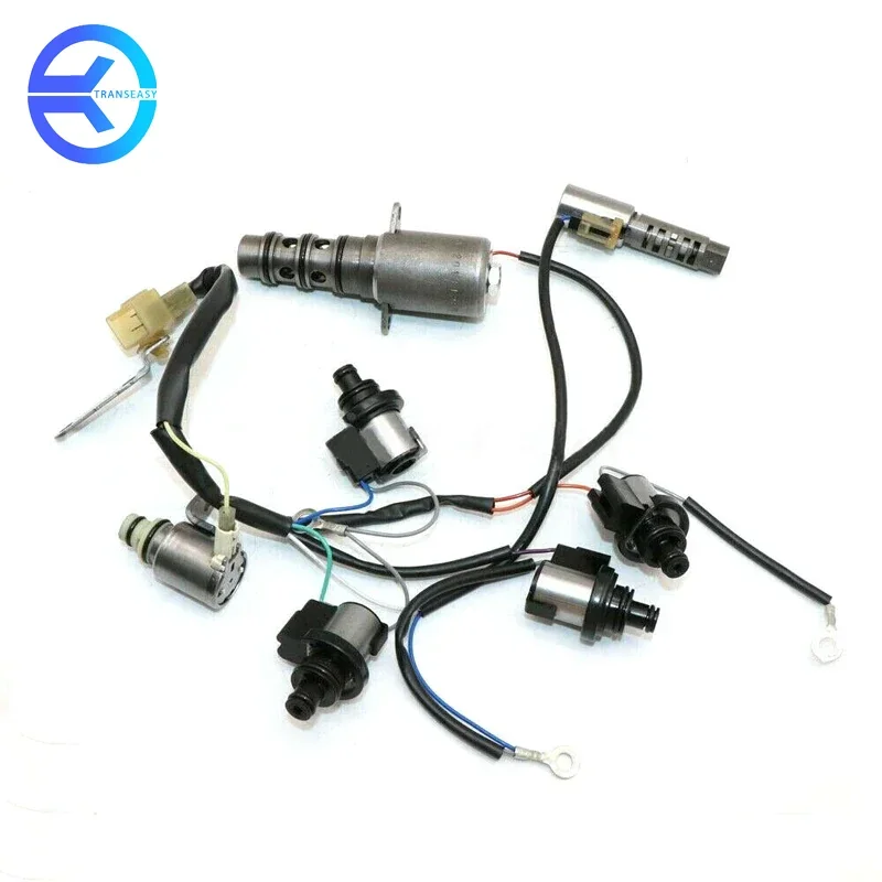 OEM TR690 31825AA052 31706AA030 31706AA033 Transmission Solenoid Kit With Harness Fit For 2009-2015 Subaru CVT Outback Forester