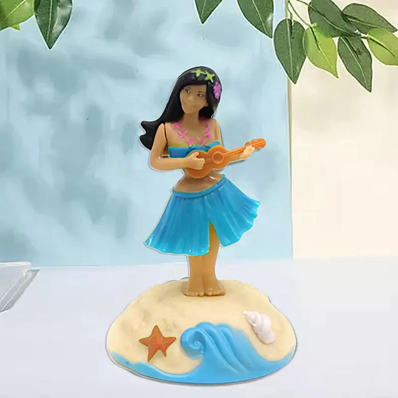 Car Dancing Girl Fashion Solar Powered Swinging Animated Bobble Dancer Toy Car Decor Kids Toys Gift For Car Dashboards, Bedrooms