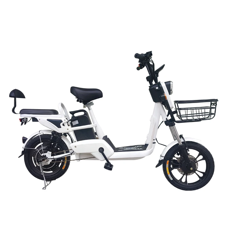 Factory,14 Inch,Household Electric Bike,350W Parent-child E-bike,60V Lithium Battery Excursion Electric Bicycle,Cargo Ebike,OEM