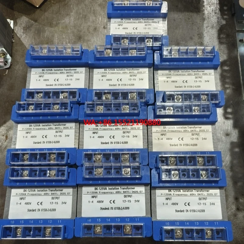 Output EI Core for Machine Tool BK Series 5000VA Single Phase Control Transformer 220V Input to 110V/127V/72V