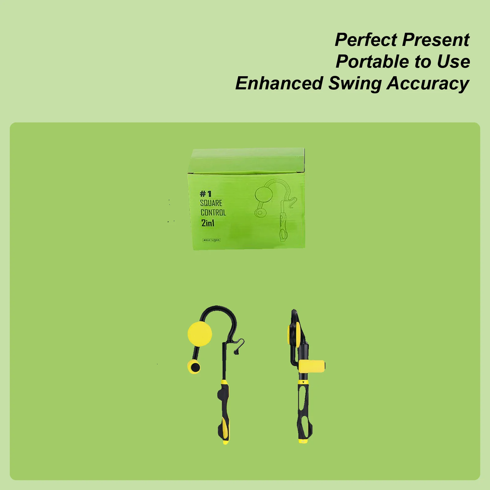 Square Training Grip Postures Trainer Control Tool Golf Swing Instant Feel-Based Feedback Swing Tool Putter Hand Grip Correction