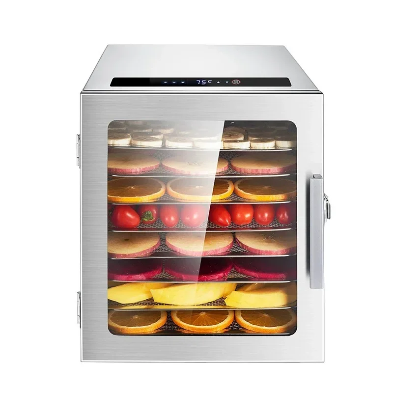 NF 8-Tier Food Dehydrator, Homemade Pet Treat Preserver, Dehydrator for Jerky, Dried Vegetables, and Dried Fruit, 16L Air Dryer