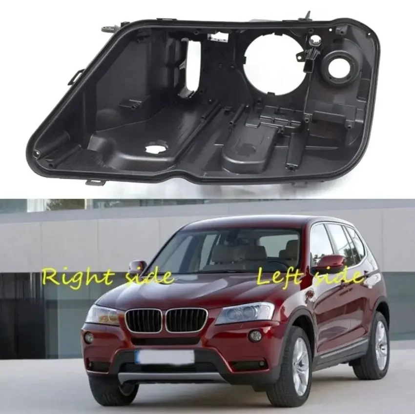 

База фары для BMW X3 F25 2010 2011 2012 2013, дом фар автомобиля, задняя база, передняя авто фара, задний дом