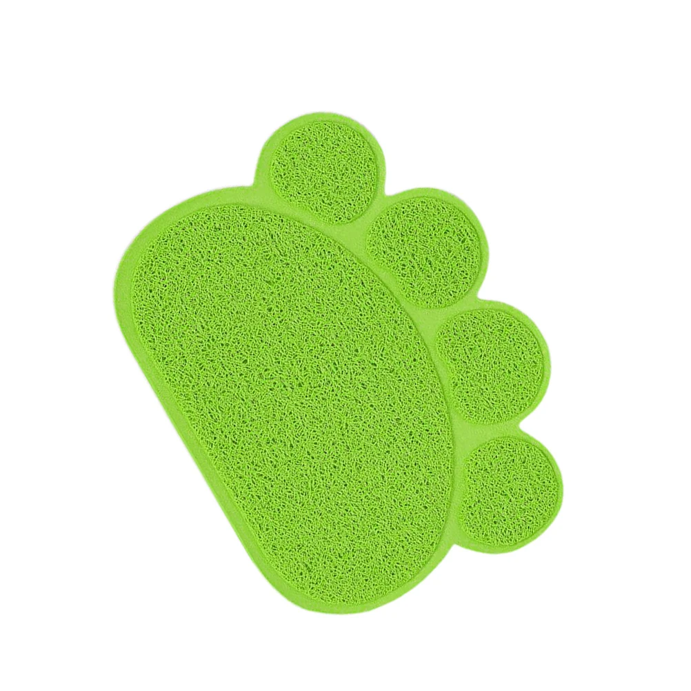 

Cat Litter Cleaning Pad Water Resistant Mat Placemat Sensitive Paws Pet Supplies
