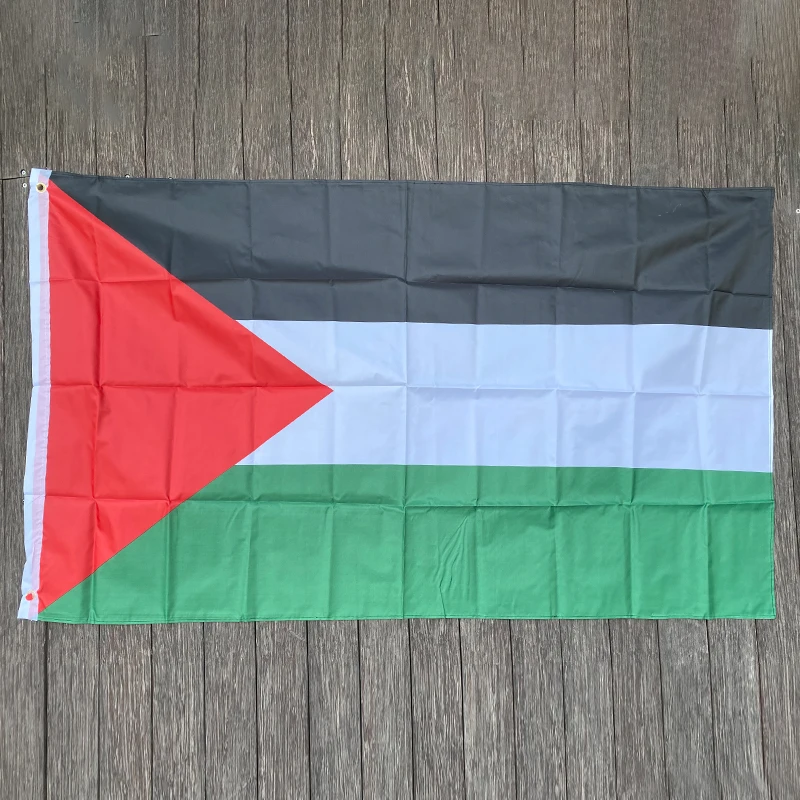 Xvggdg 150 x 90cm   Large Palestine Flag Polyester Gaza Palestinian  banner