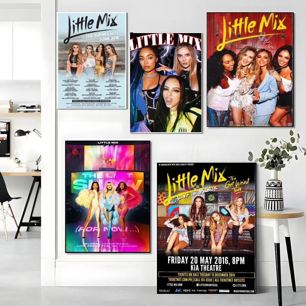 band L-Little Mix-X Painting Calligraphy Boho Botanical Decor for Living Room Elegant Home Style