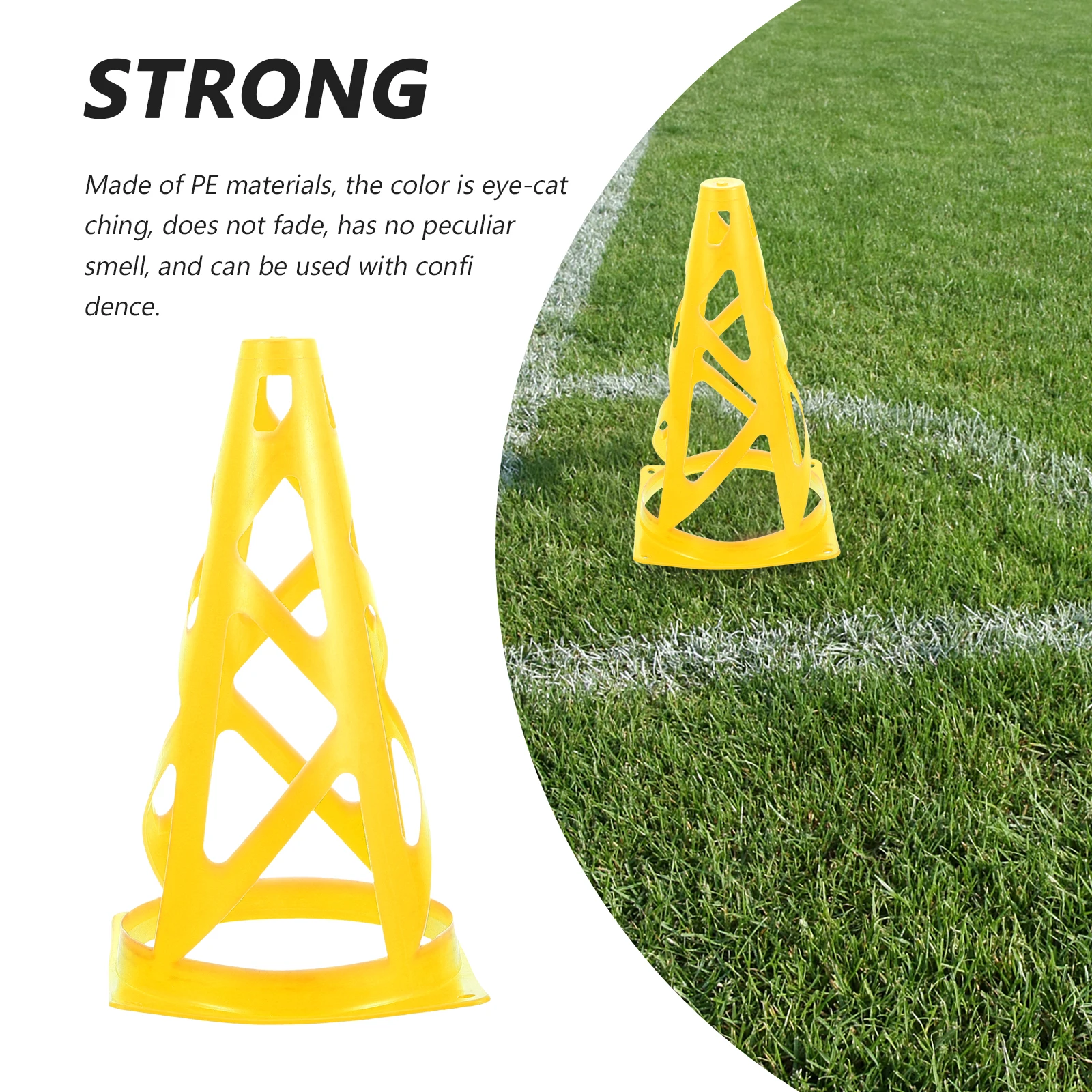 

Basketball Training Cones PE Mini Sports Football Soccer Bright Color for Outdoor Game Exercise Team Sport