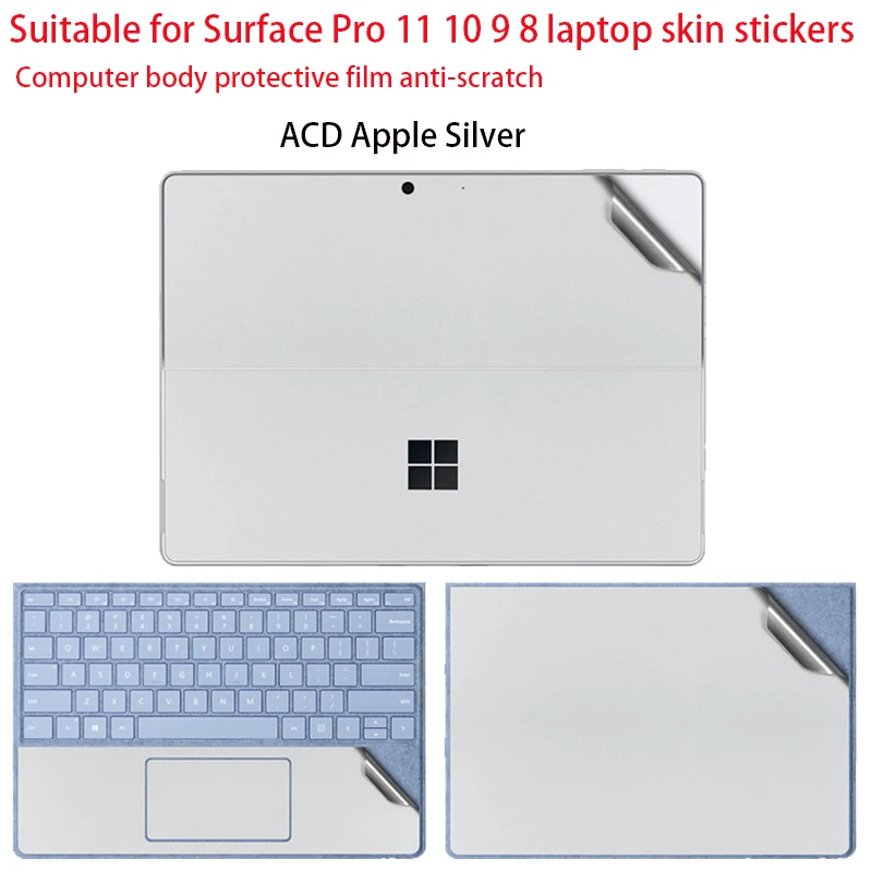 For 12.3/13-inch Microsoft Surface Pro 7 6 5 4 laptop skin sticker Surface Pro X computer body protective film pro 7+ plus